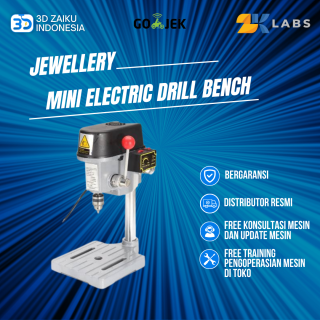 ZKLabs Jewellery Mini Electic Drill Bench Alat Bor Listrik untuk Perhiasan
